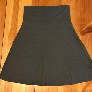 Old navy olive green fold over waist Skirt